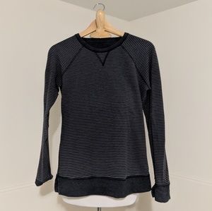Lululemon Reversible Striped Sweatshirt